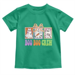 Halloween Nurse Toddler T Shirt Boo Boo Crew Cute Spooky Ghost TS11 Irish Green Print Your Wear