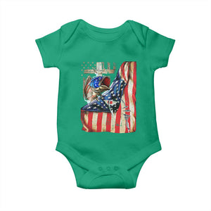 Fisherman Christian Fishing Vintage American Flag Baby Onesie TS11 Irish Green Print Your Wear