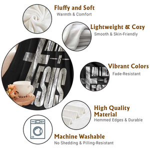 All I Need Is Jesus Throw Blanket Christian Believer Faith God Religious TS11 Print Your Wear