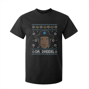 Funny Hanukkah Dreidel T Shirt For Kid Dr Dreidel Chanukah Rapper DJ TS11 Black Print Your Wear