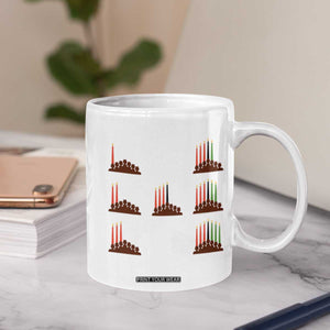 Kwanzaa Kinara Seven Candles African American Holiday Coffee Mug TS11 Print Your Wear