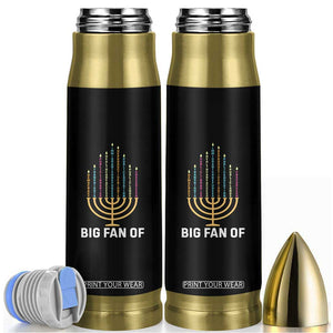 Hanukkah Human Rights Bullet Tumbler Big Fan Of Democracy Immigrants And Refugees TS11 Black Print Your Wear