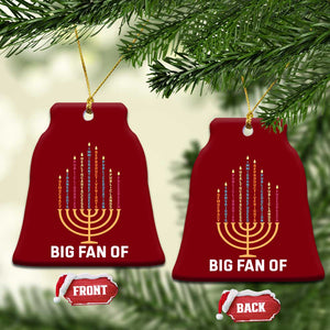 Hanukkah Human Rights Ceramic Ornament Big Fan Of Democracy Immigrants And Refugees TS11 Print Your Wear