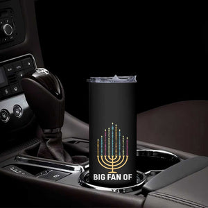 Hanukkah Human Rights Skinny Tumbler Big Fan Of Democracy Immigrants And Refugees TS11 Print Your Wear