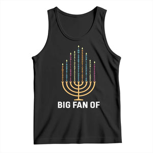 Hanukkah Human Rights Tank Top Big Fan Of Democracy Immigrants And Refugees TS11 Black Print Your Wear