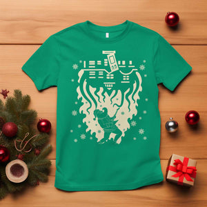 Funny Stranger Christmas T Shirt Heavy Metal Santa Upside Down TS11 Irish Green Print Your Wear