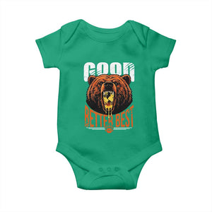 Funny Good Better Best Baby Onesie BR Eating Cheese CFB Football Fans TS11 Irish Green Print Your Wear