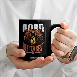 Funny Good Better Best Coffee Mug BR Eating Cheese CFB Football Fans TS11 Print Your Wear