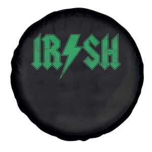 Funny Irish Rocker St Patrickss Day Lightning Bolt Rock and Roll Spare Tire Cover TS11 Print Your Wear