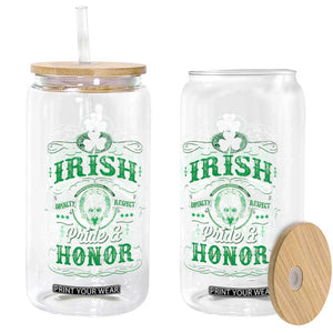 Vintage Irish Pride And Honor St Patricks Day Glass Can TS11 Print Your Wear