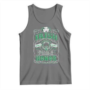 Vintage Irish Pride And Honor St Patricks Day Tank Top TS11 Black Heather Print Your Wear