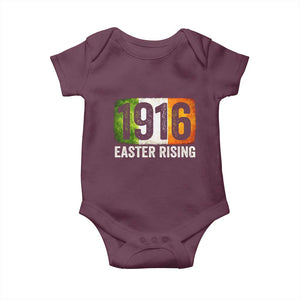 Ireland Easter Rising 1916 Baby Onesie Irish Rebellion Vintage Flag TS11 Maroon Print Your Wear