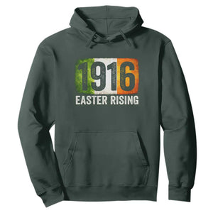 Ireland Easter Rising 1916 Hoodie Irish Rebellion Vintage Flag TS11 Dark Forest Green Print Your Wear