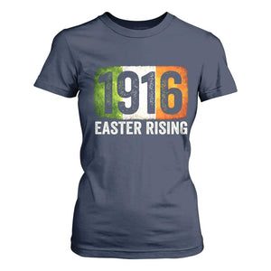 Ireland Easter Rising 1916 T Shirt For Women Irish Rebellion Vintage Flag TS11 Navy Print Your Wear