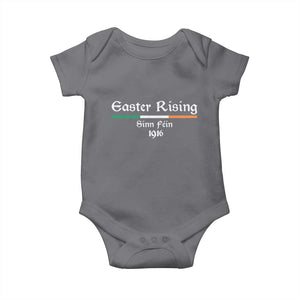 Easter Rising Sinn Fein 1916 Baby Onesie Irish War Of Independence TS11 Charcoal Print Your Wear