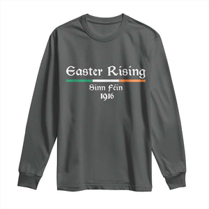Easter Rising Sinn Fein 1916 Long Sleeve Shirt Irish War Of Independence TS11 Dark Heather Print Your Wear