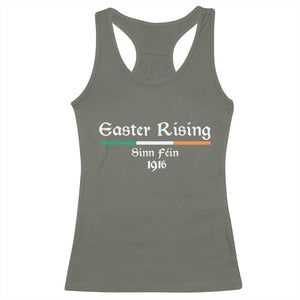 Easter Rising Sinn Fein 1916 Racerback Tank Top Irish War Of Independence TS11 Military Green Print Your Wear