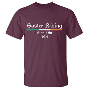 Easter Rising Sinn Fein 1916 T Shirt Irish War Of Independence TS11 Maroon Print Your Wear