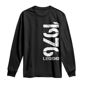 Vintage 1976 Legend Long Sleeve Shirt 50th Birthday Gifts Special Milestone