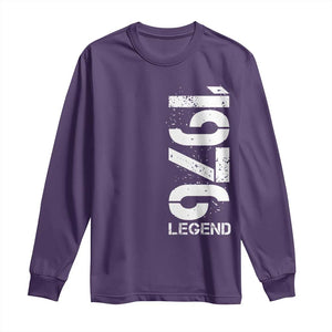 Vintage 1976 Legend Long Sleeve Shirt 50th Birthday Gifts Special Milestone