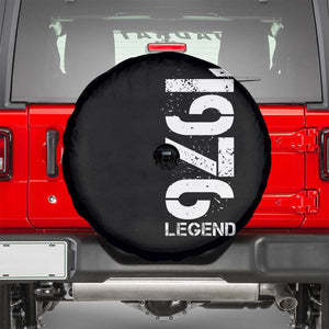 Vintage 1976 Legend Spare Tire Cover 50th Birthday Gifts Special Milestone TS11 Black Print Your Wear