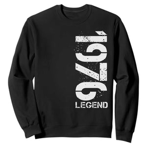 Vintage 1976 Legend Sweatshirt 50th Birthday Gifts Special Milestone