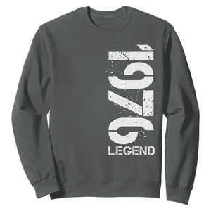 Vintage 1976 Legend Sweatshirt 50th Birthday Gifts Special Milestone