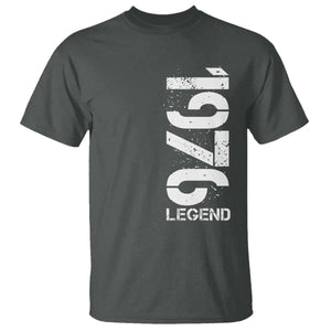Vintage 1976 Legend T Shirt 50th Birthday Gifts Special Milestone