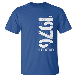Vintage 1976 Legend T Shirt 50th Birthday Gifts Special Milestone