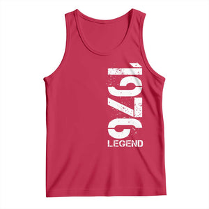 Vintage 1976 Legend Tank Top 50th Birthday Gifts Special Milestone