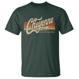 Cheyenne Wyoming Pride Retro Vintage WY State T Shirt