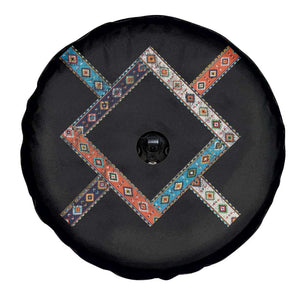 Northern Cheyenne Tribe Flag Montana Tribal Pattern Spare Tire Cover TS11 Print Your Wear