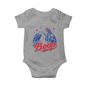 Boop Statue of Liberty and Eagle 4th of July Baby Onesie