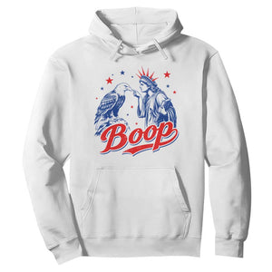 Boop Statue of Liberty and Eagle 4th of July Hoodie