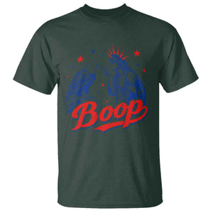 Boop Statue of Liberty and Eagle 4th of July T Shirt