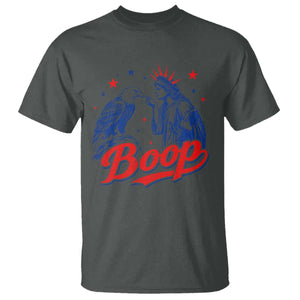 Boop Statue of Liberty and Eagle 4th of July T Shirt