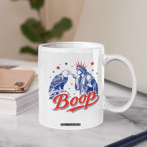 Boop Statue of Liberty and Eagle 4th of July Coffee Mug