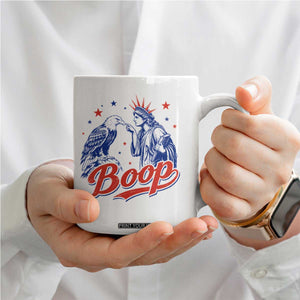 Boop Statue of Liberty and Eagle 4th of July Coffee Mug