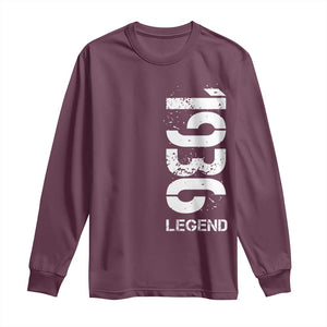 Vintage 1936 Legend Long Sleeve Shirt 90th Birthday Gifts Special Milestone
