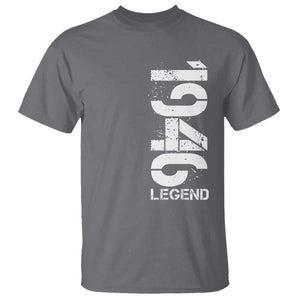 Vintage 1946 Legend T Shirt 80th Birthday Gifts Special Milestone TS11 Charcoal Print Your Wear