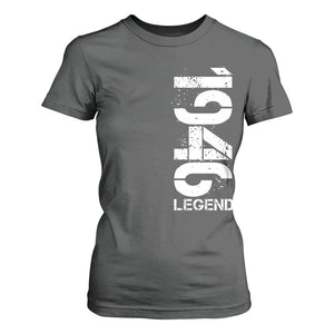Vintage 1946 Legend T Shirt For Women 80th Birthday Gifts Special Milestone TS11 Dark Heather Print Your Wear