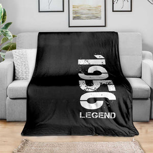 Vintage 1956 Legend Throw Blanket 70th Birthday Gifts Special Milestone