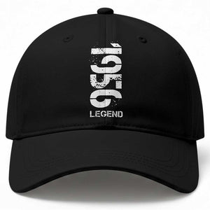Vintage 1956 Legend Baseball Cap 70th Birthday Gifts Special Milestone