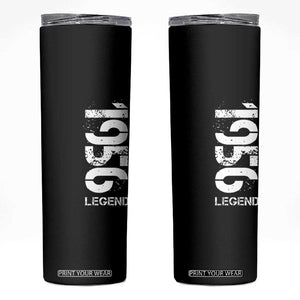 Vintage 1956 Legend Skinny Tumbler 70th Birthday Gifts Special Milestone