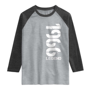 Vintage 1966 Legend Raglan Shirt 60th Birthday Gifts Special Milestone