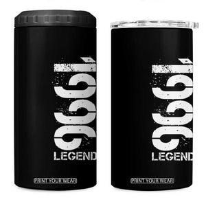 Vintage 1996 Legend 4 in 1 Can Cooler Tumbler 30th Birthday Gifts Special Milestone