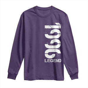 Vintage 1996 Legend Long Sleeve Shirt 30th Birthday Gifts Special Milestone TS11 Purple Print Your Wear