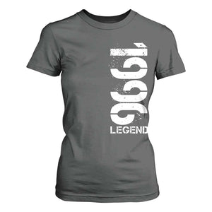 Vintage 1996 Legend T Shirt For Women 30th Birthday Gifts Special Milestone TS11 Dark Heather Print Your Wear