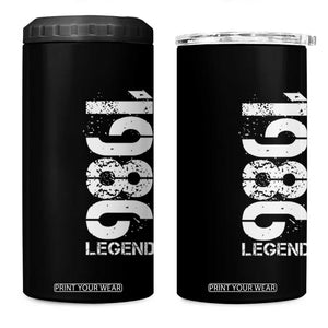 Vintage 1986 Legend 4 in 1 Can Cooler Tumbler 40th Birthday Gifts Special Milestone
