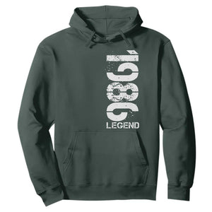 Vintage 1986 Legend Hoodie 40th Birthday Gifts Special Milestone TS11 Dark Forest Green Print Your Wear